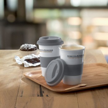 TRIBECA - Tazza in ceramica e silicone Gadget.it