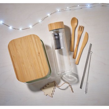 TUNDRA LUNCHBOX - Portapranzo in bamboo Gadget.it