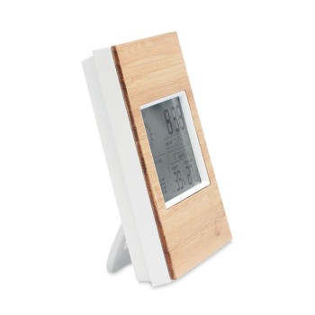 TURKU - Stazione meteo in bamboo Gadget.it