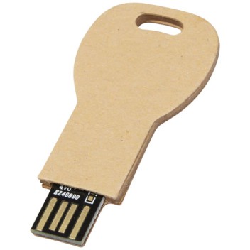 USB 2.0 in carta riciclata a forma di chiave Gadget.it