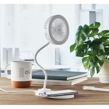 VIENTO - Ventilatore da tavolo con luce Gadget.it