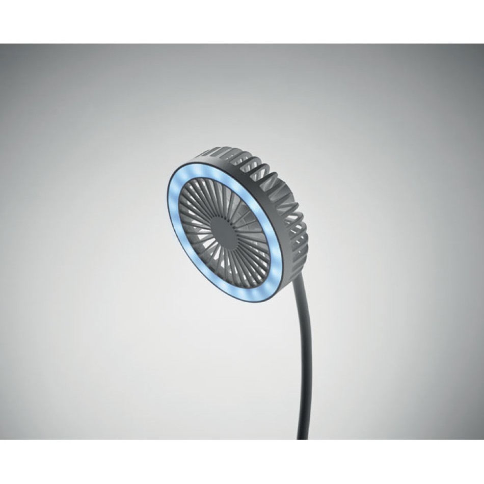 VIENTO - Ventilatore da tavolo con luce Gadget.it