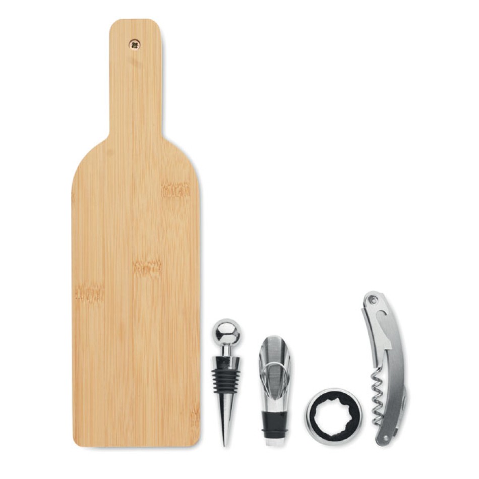 VINOVAULT SET - Set da vino forma di bottiglia Gadget.it