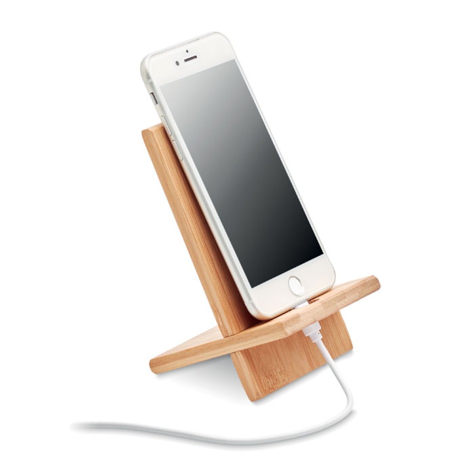 WHIPPY - Portatelefono in bamboo Gadget.it