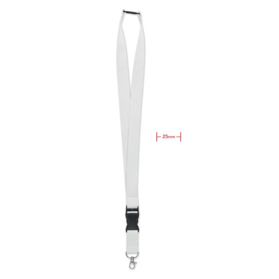 WIDE LANY - Lanyard con gancio in metallo Gadget.it