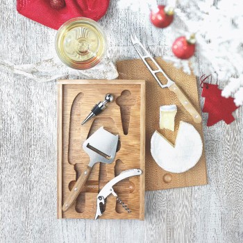 WINE&CHEESE - Set formaggio e vino Gadget.it