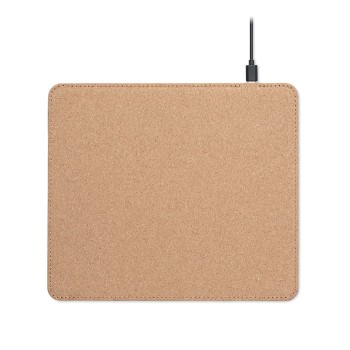 WIRELESS MATTY - Mouse pad in sughero 15W Gadget.it