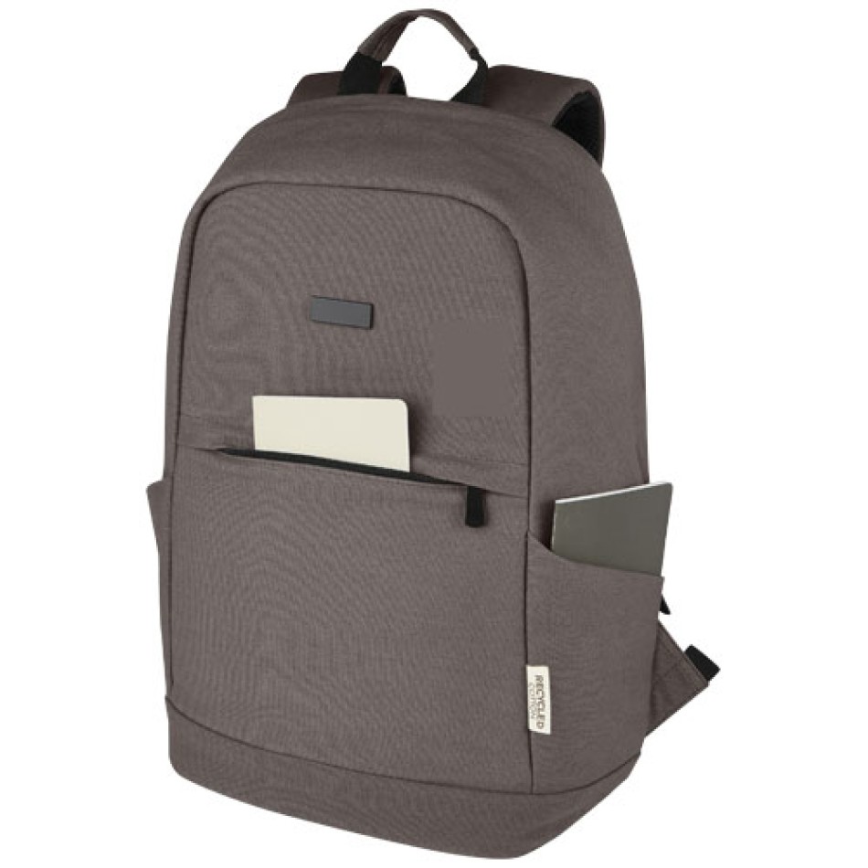 Zaino antifurto per portatile da 15,6" in canvas riciclato certificato GRS Joey - 18L Gadget.it