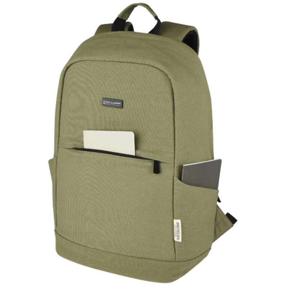 Zaino antifurto per portatile da 15,6" in canvas riciclato certificato GRS Joey - 18L Gadget.it