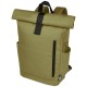 Zaino con chiusura arrotolabile per portatile da 15,6" in PET riciclato certificato GRS Byron 18L Gadget.it