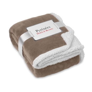 ZERMATT - Coperta in pile e sherpa Gadget.it